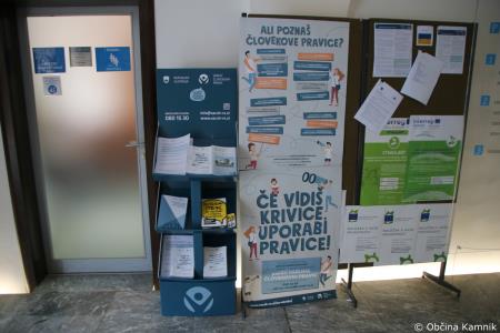 Varuhov kotiček na Občini Kamnik 